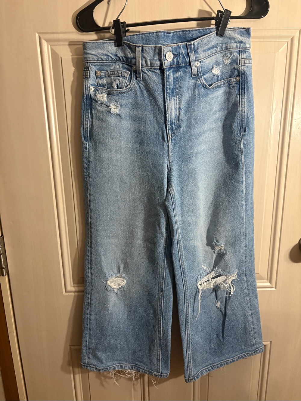 AYR Light Blue Distressed Women’s jeans size 29S “The Secret Sauce”